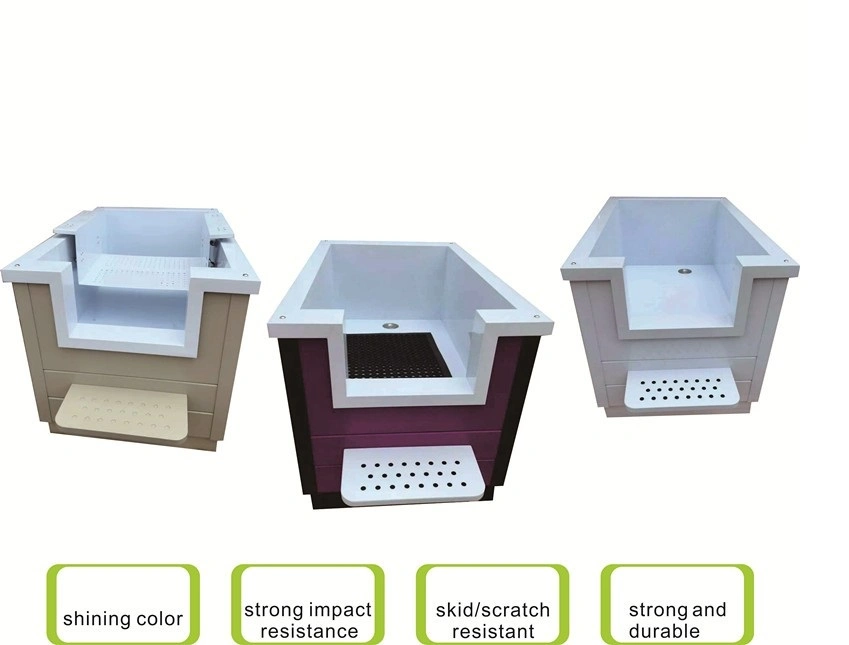 Veterinary Instruments Dog Pet Washing Station Bathtub Plastic Grooming Bath SPA