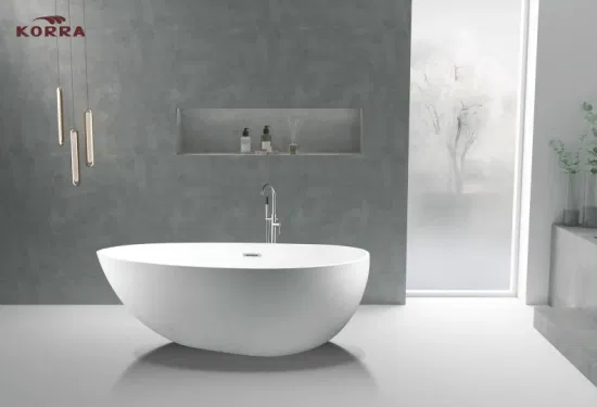 Simple Freestanding Acrylic Bathtub K1561