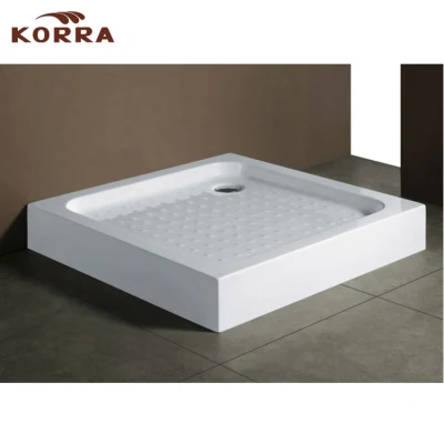 Pure Acrylic Shower Tray / Shower Base with Anti Slipping (T07)